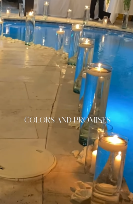 Elegant Candle Set – Glass Cylinder Vases with Candles