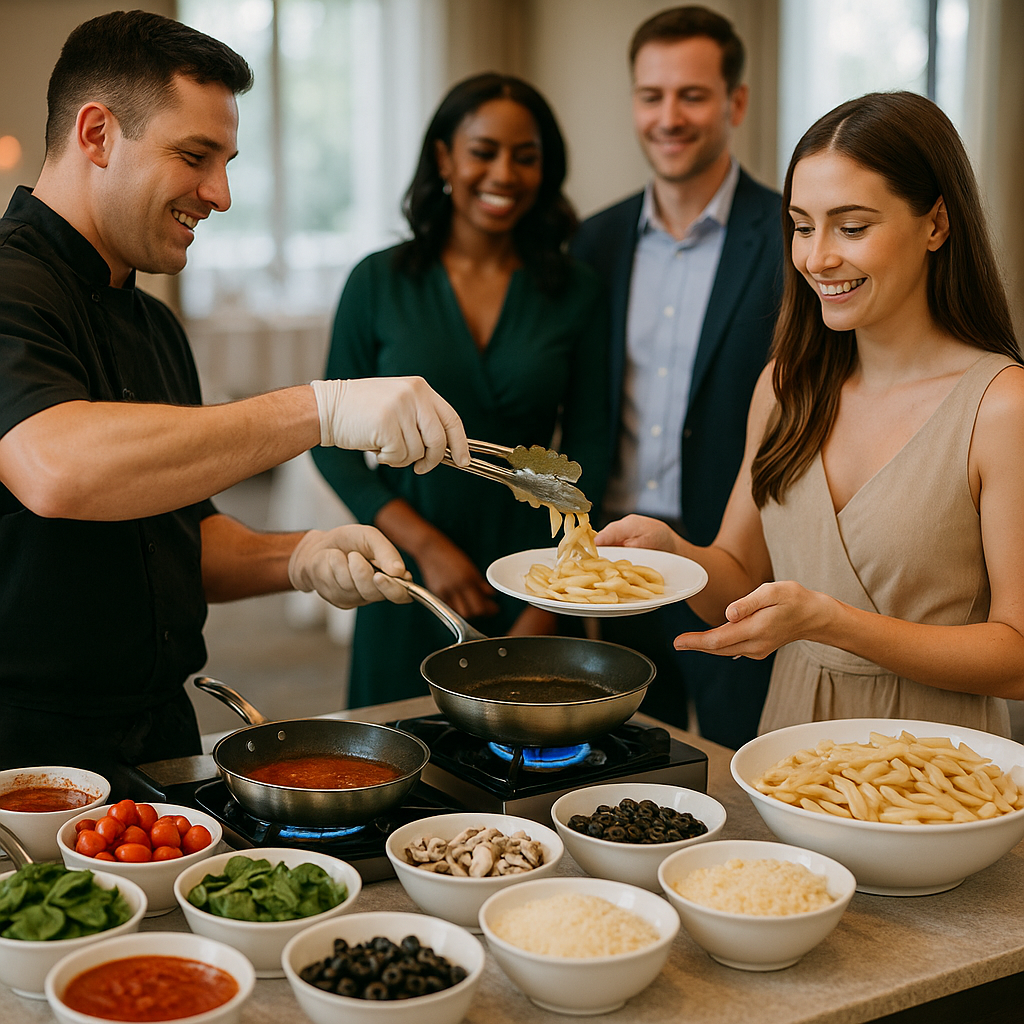 Pasta Stations: A Culinary Experience to Wow Your Guests