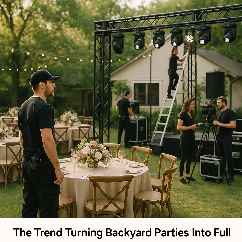 The Trend Turning Backyard Parties Into Full Productions