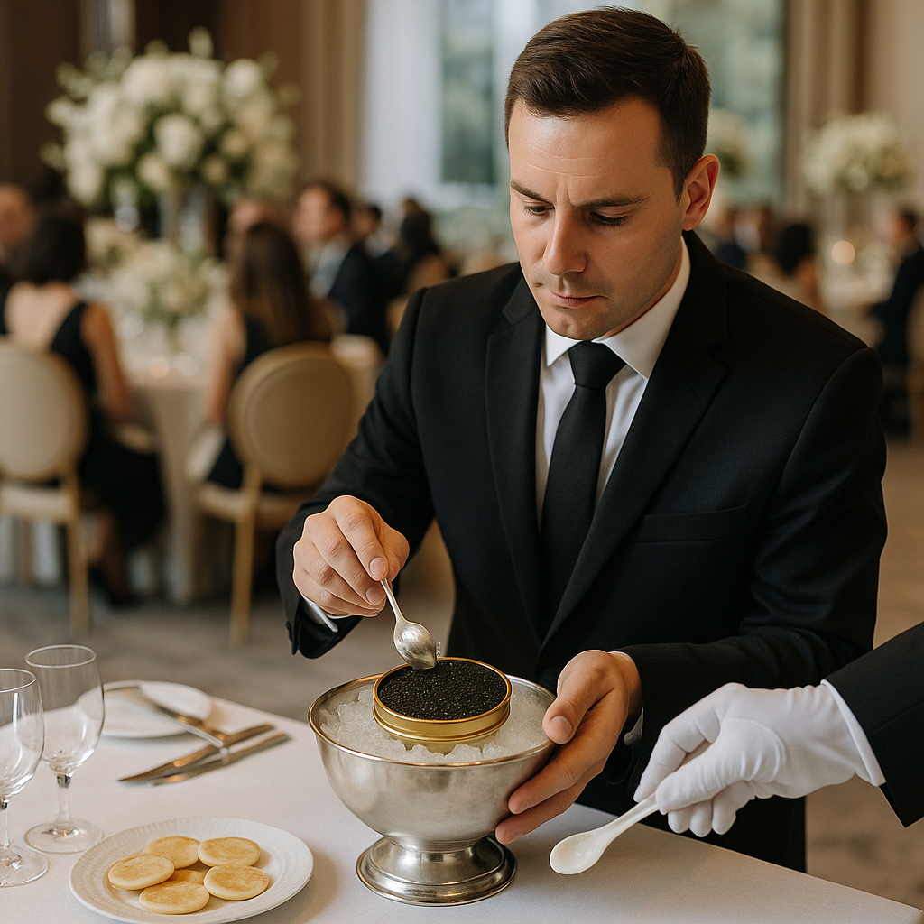 If You're Using a Metal Spoon, You Ruined the Caviar Before Anyone Tasted It