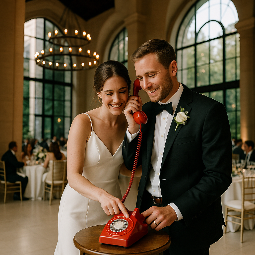 The Most Emotional Thing at Your Wedding Will Be a Rotary Phone