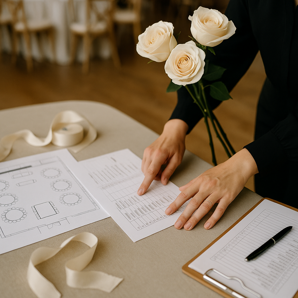 Thirty Days Out, a Day Coordinator Can't Fix Four Things. Here's What They Are.