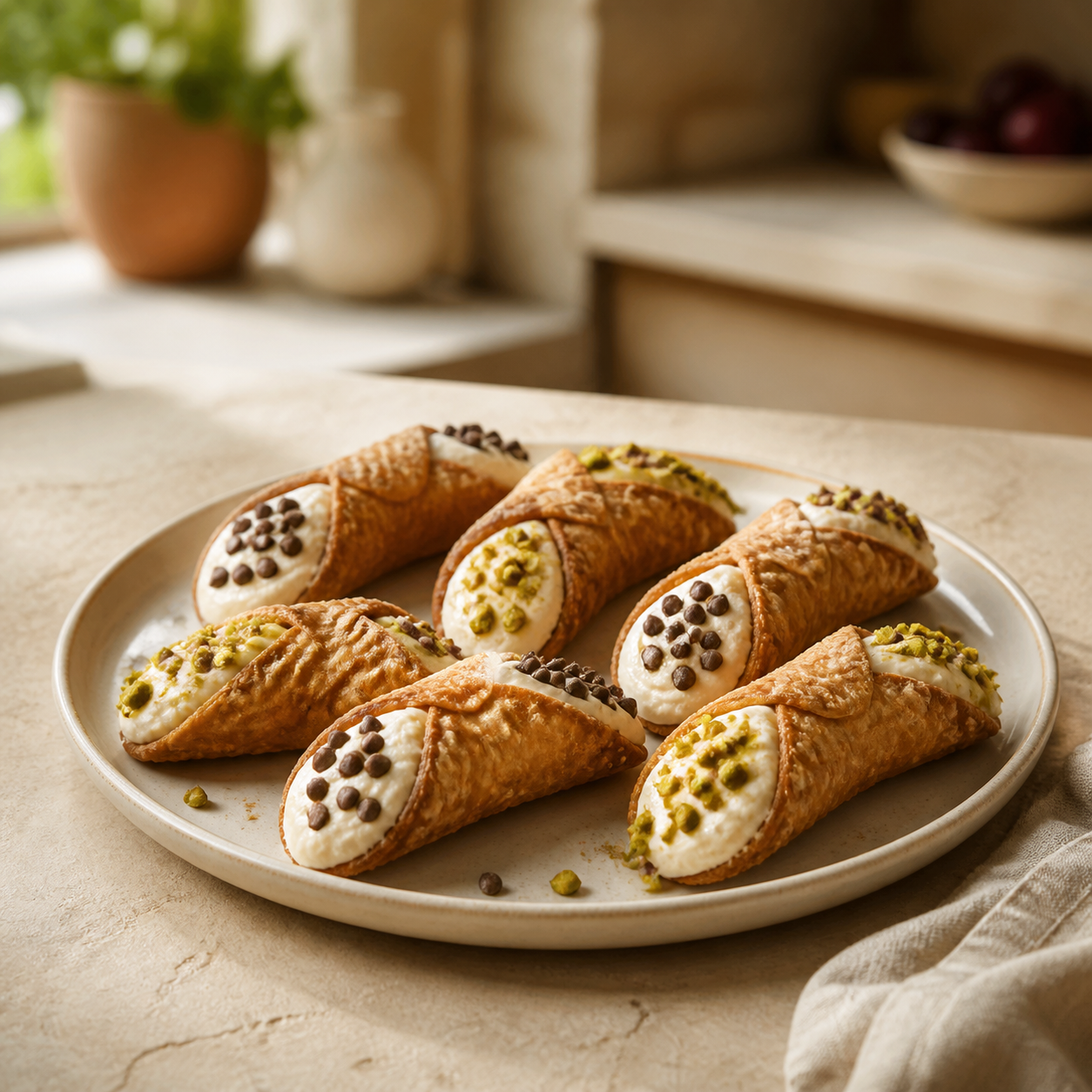 Classic Cannoli — 6 Pieces