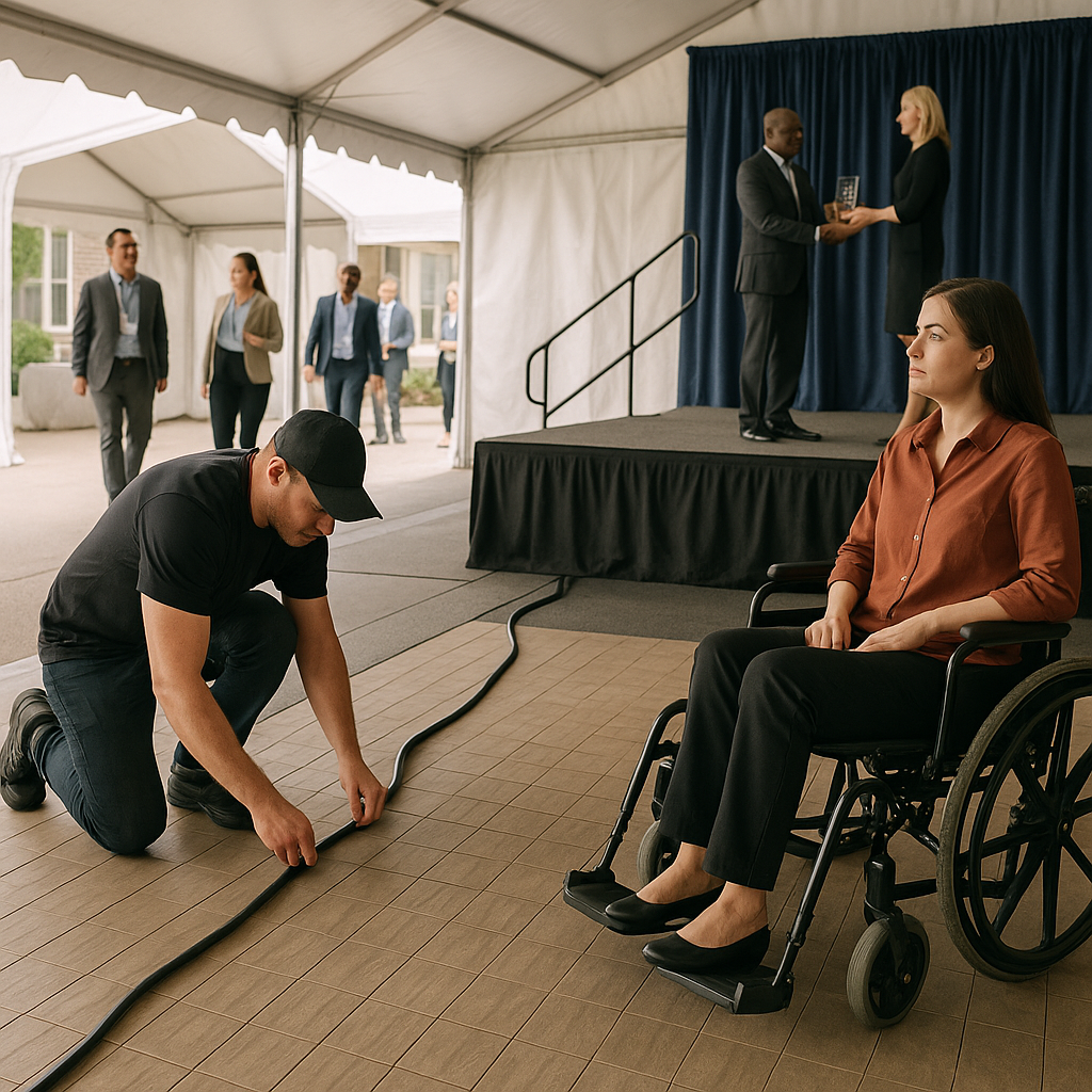 Accessibility at Corporate Events: Cable Runs, Stage Access and Other ADA Details Planners Miss