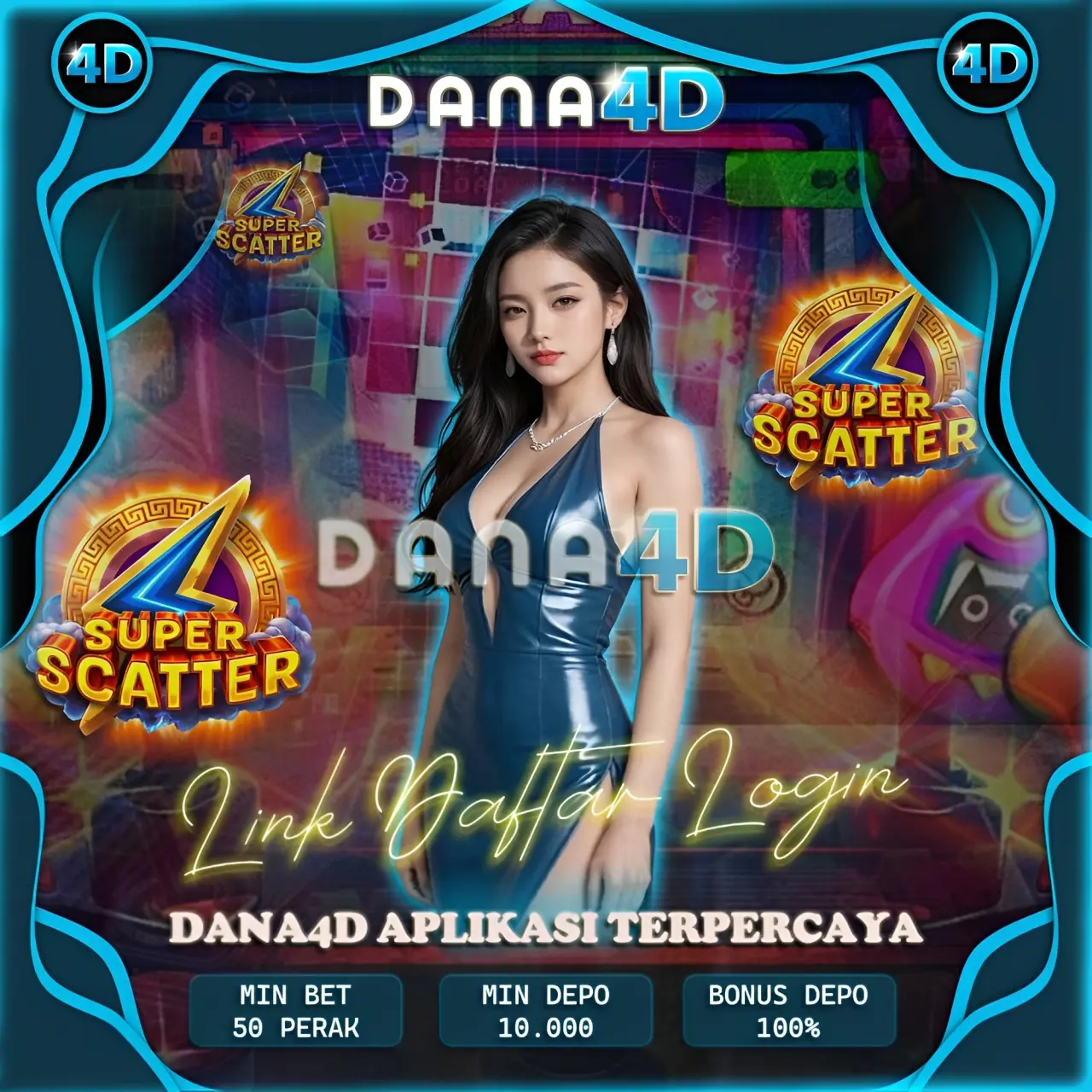 Dana4d - Aplikasi Terpercaya Daftar dan Login Tanpa Administrasi
