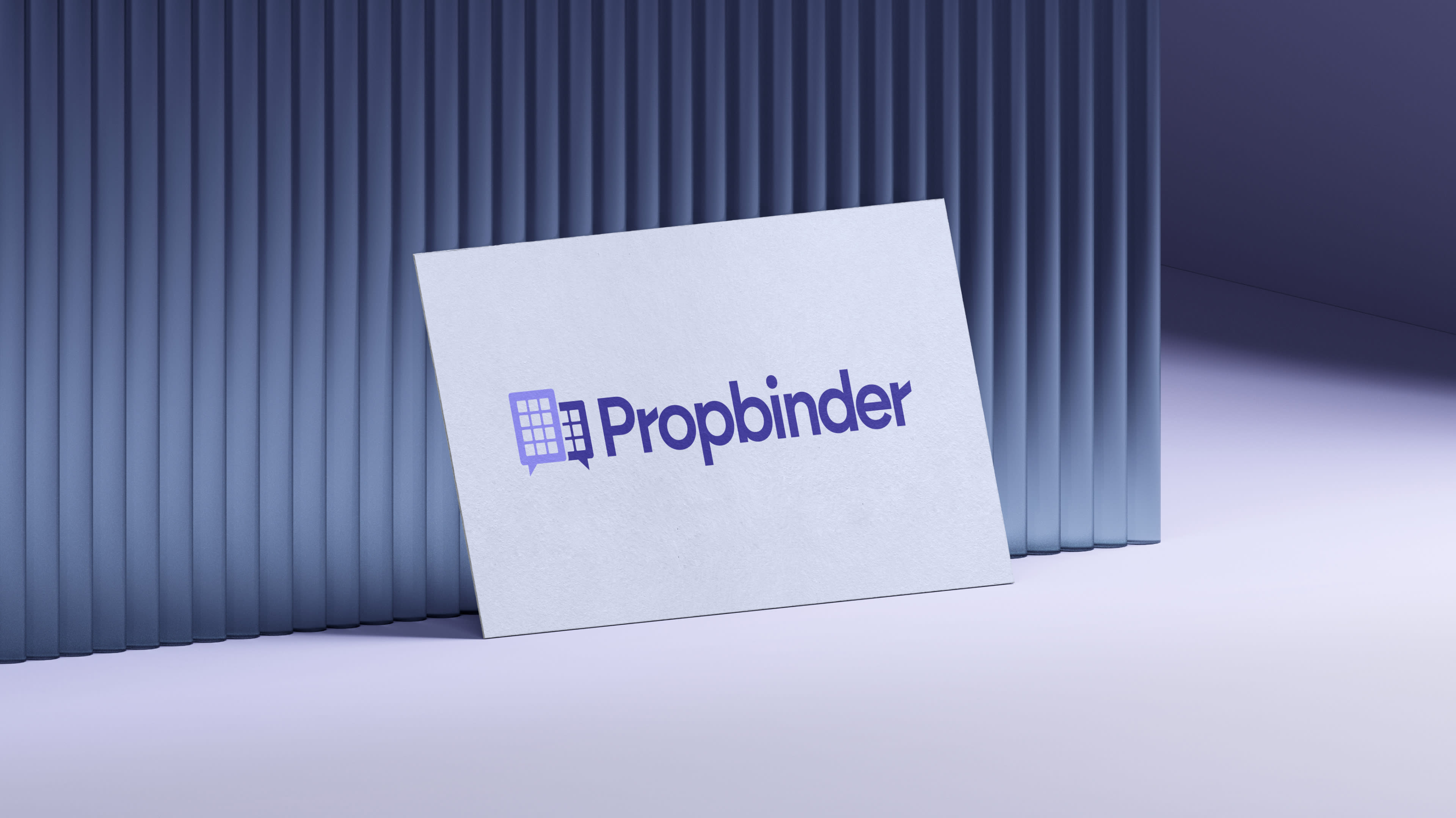 Propbinders app icon on a home screen.