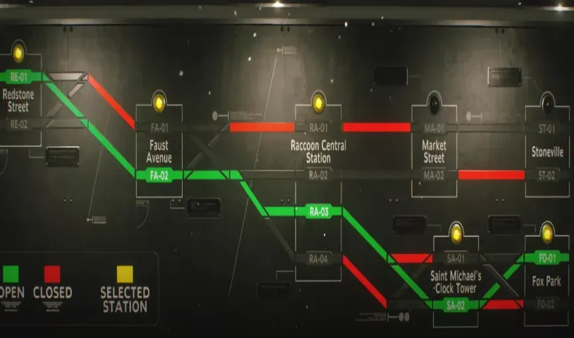Puzzle del tranvia resident evil 3 remake