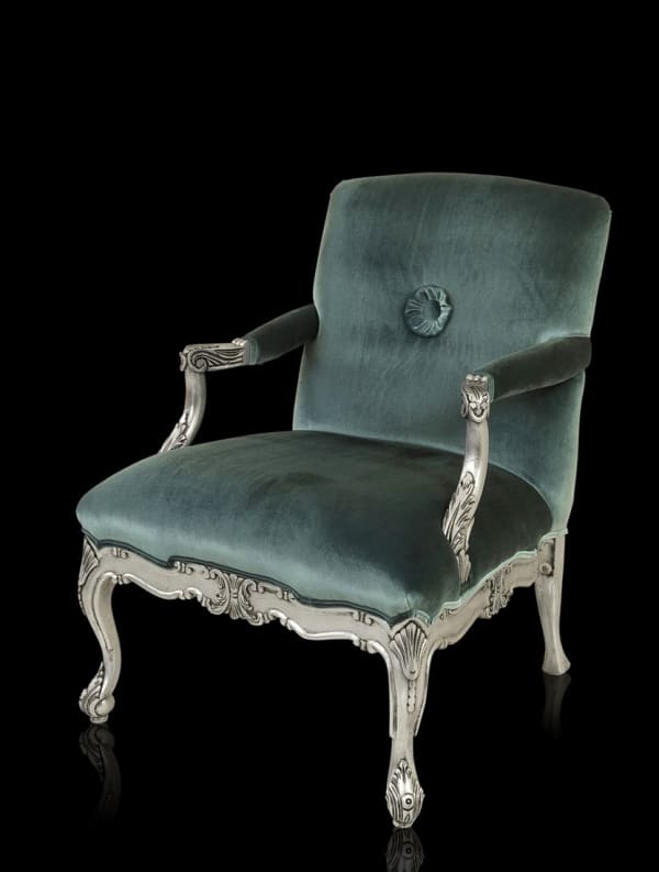 Silla alta Fleur-de-lis