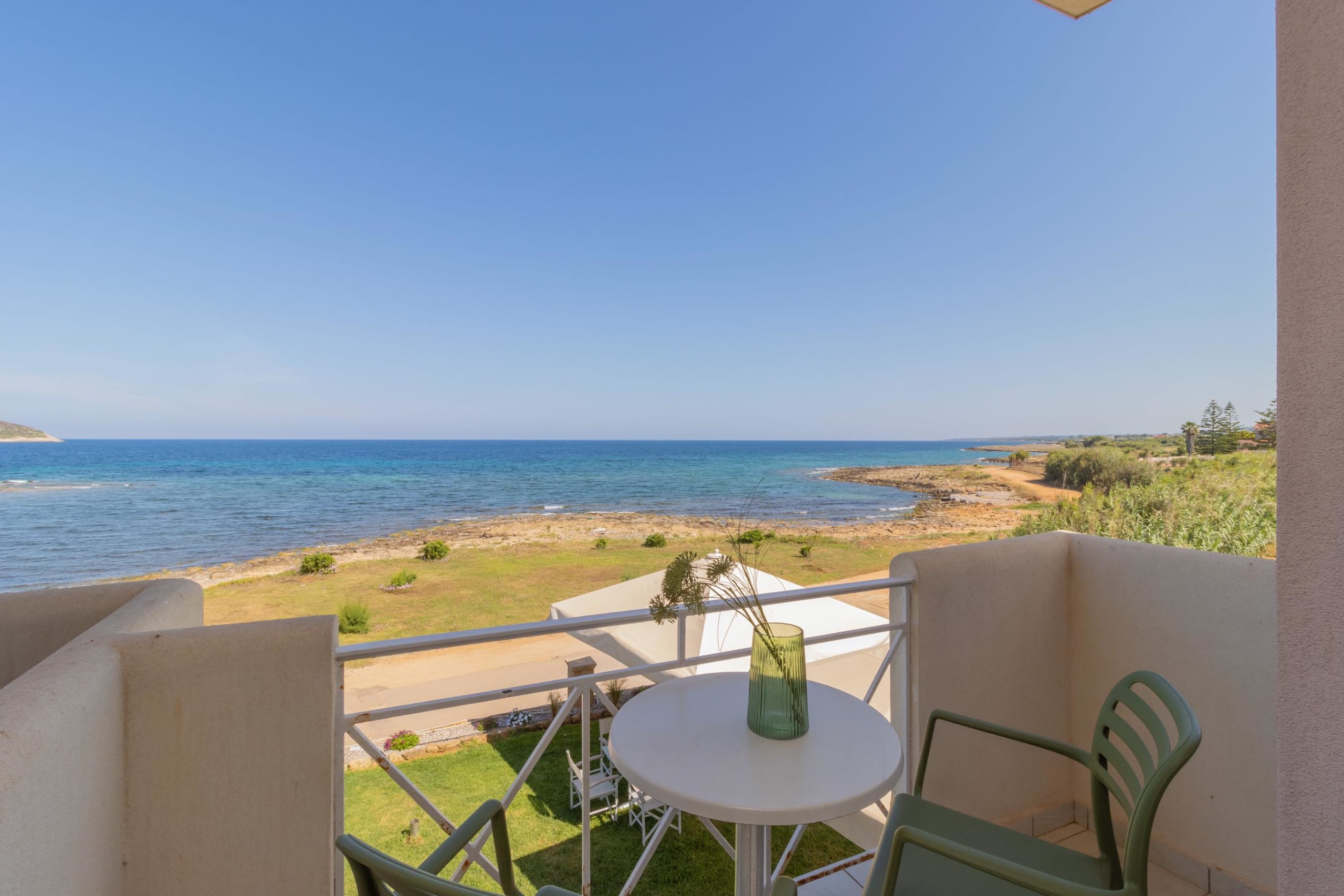 Terrace with sea view