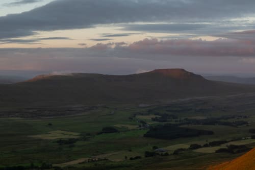 Dawn over Ingleborough