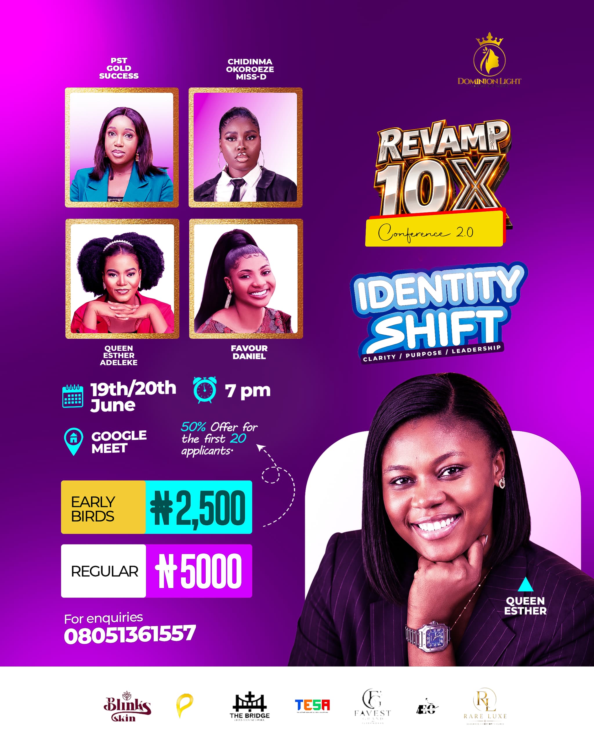 Revamp 10x conference —  in Online