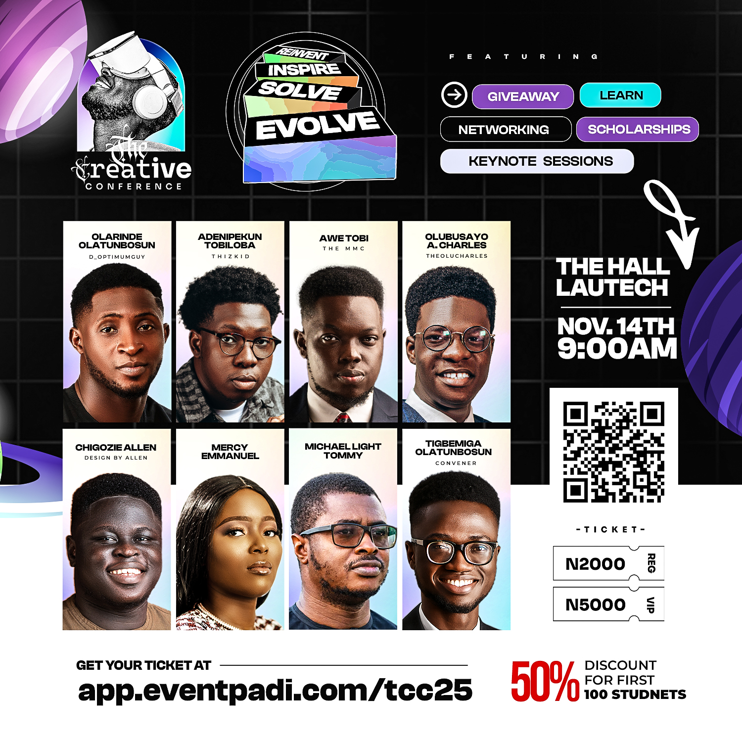 The Creative Conference — Fri, 14 Nov 2025 in Ogbomosho