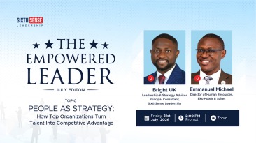 The Empowered Leader Webinar (July 2026 Edition) — Fri, 31 Jul 2026 in Online