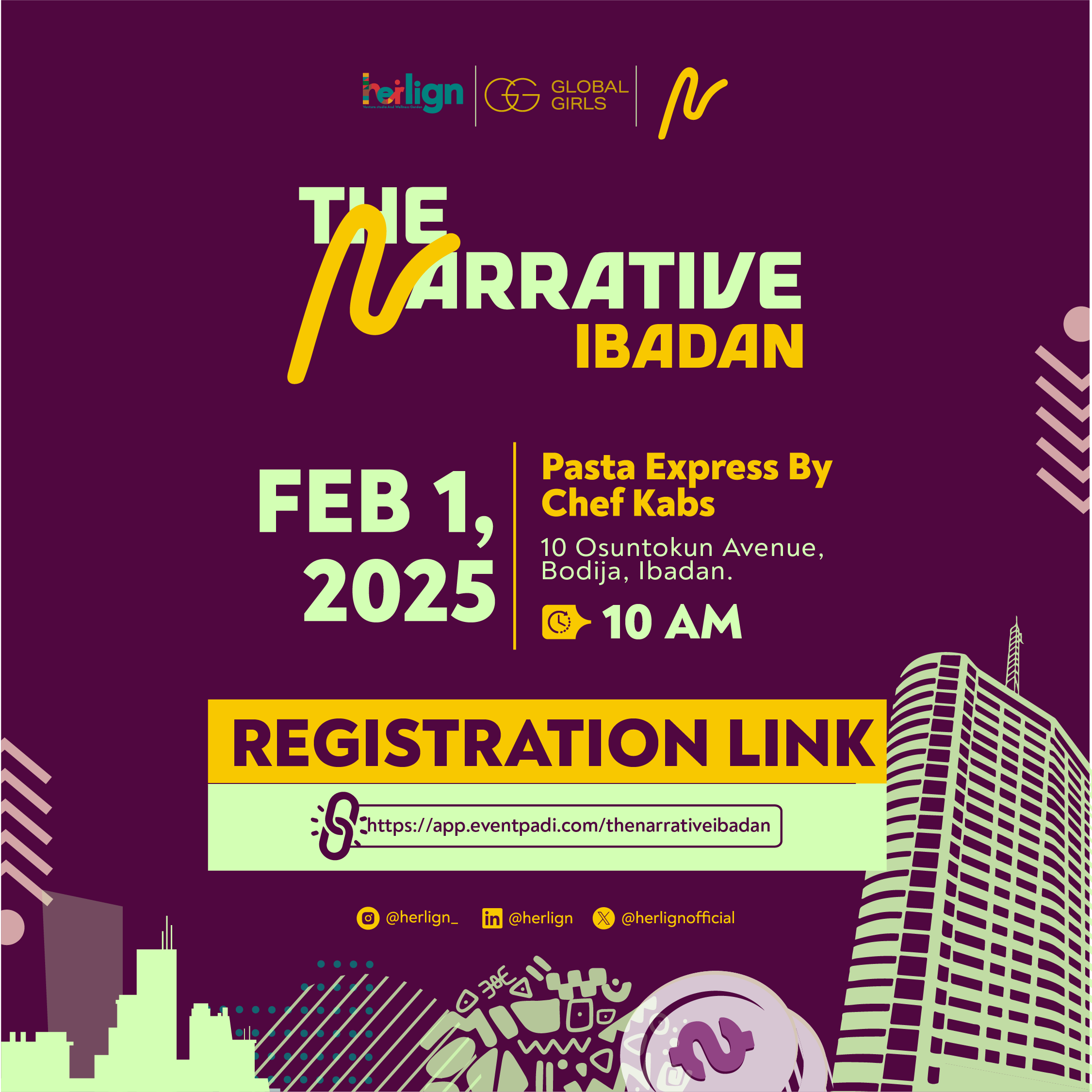 The Narrative Ibadan — Sat, 1 Feb 2025 in Ibadan