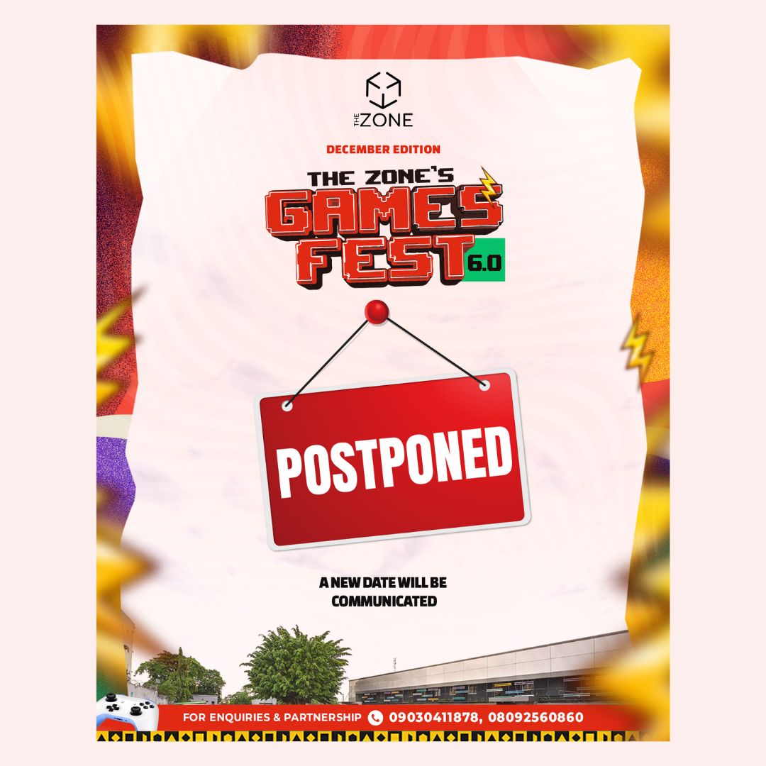 The Zone Gamesfest 6.0 — Sun, 21 Dec 2025 in Lagos