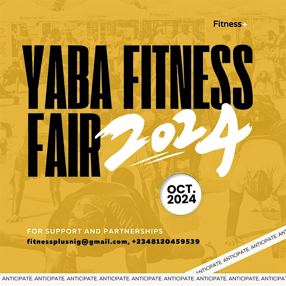 Yaba Fitness Fair 2024 — Sat, 26 Oct 2024 in LA 101245