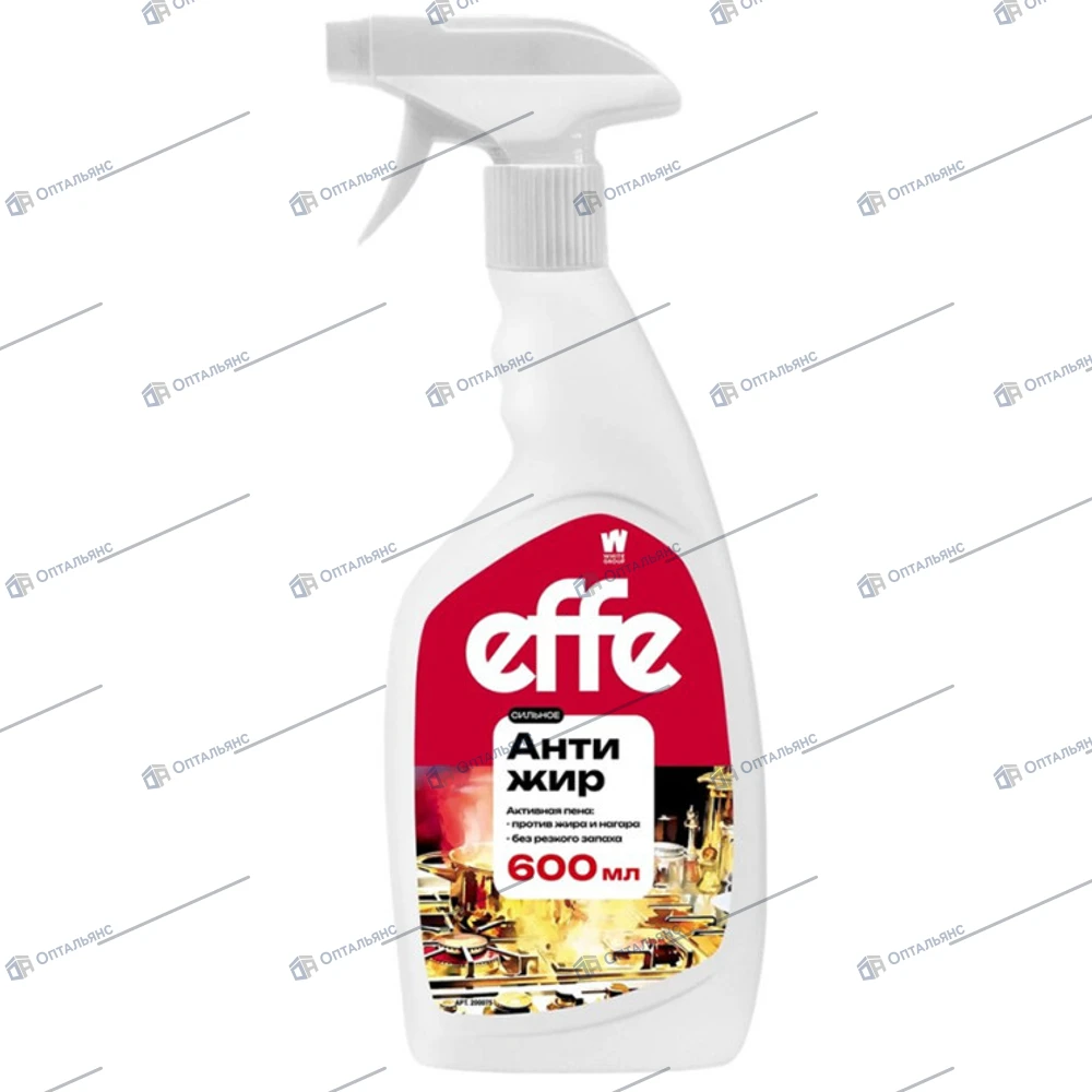 EFFE Антижир 600 мл с триггером 1/6шт
