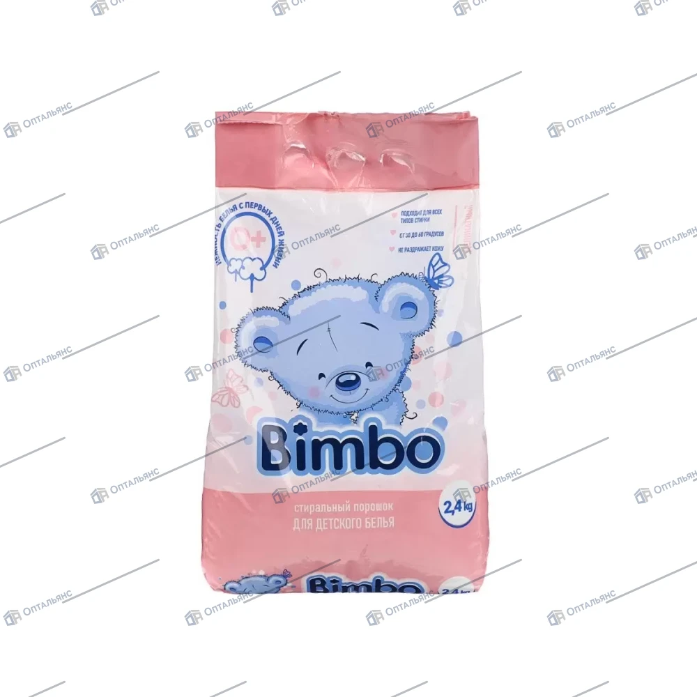 Стиральный порошок "Bimbo" Детский Гипоал. 2,4 кг