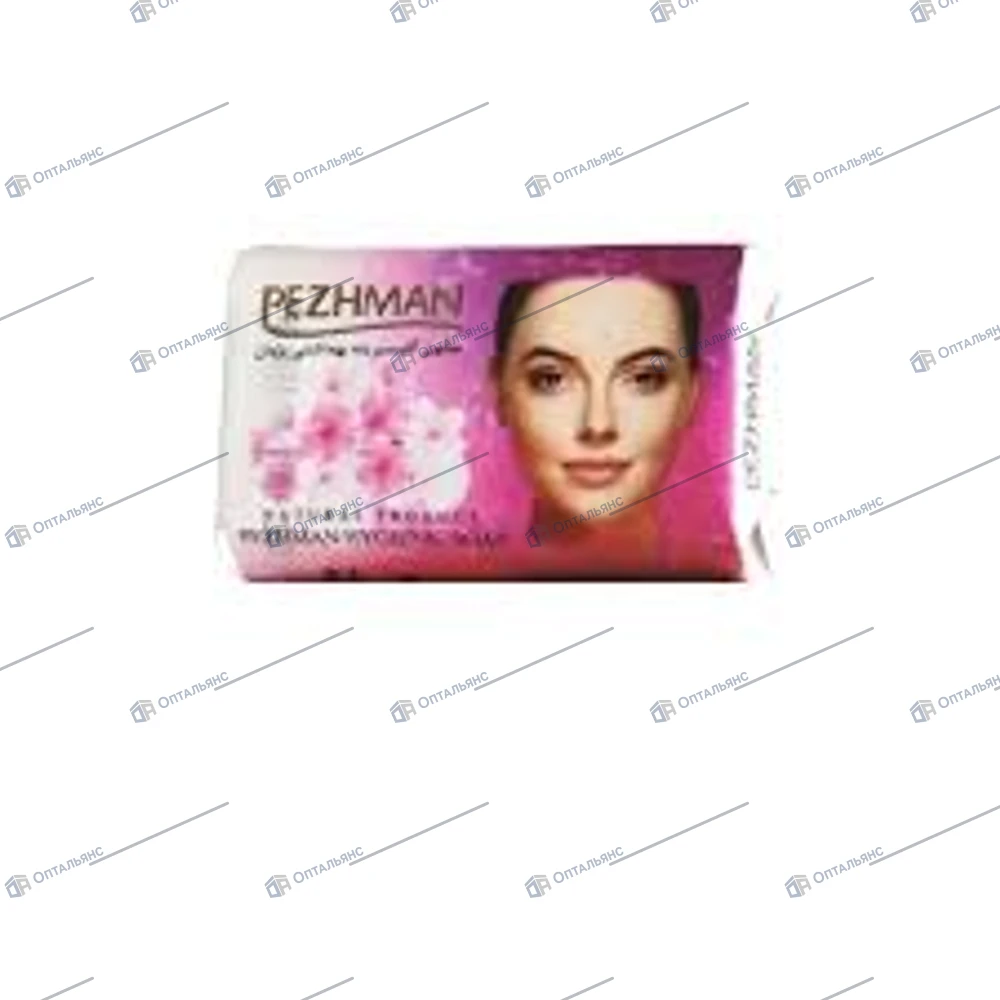 PEZHMAN--мыло туалет,90гр. (Роза),1кор/72шт.