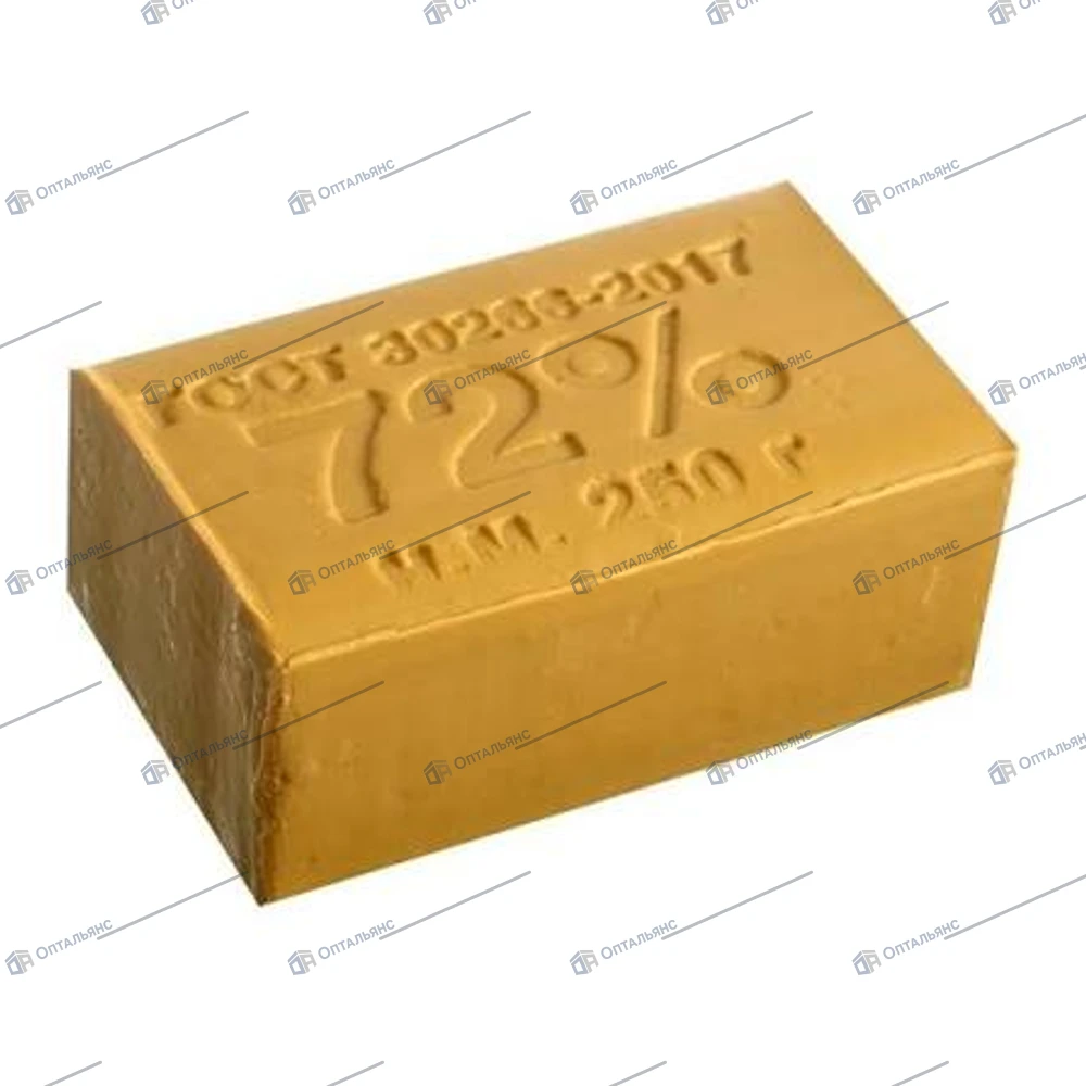 МЫЛО ХОЗЯЙСТВЕННОЕ---250гр 72% 1кор/48шт