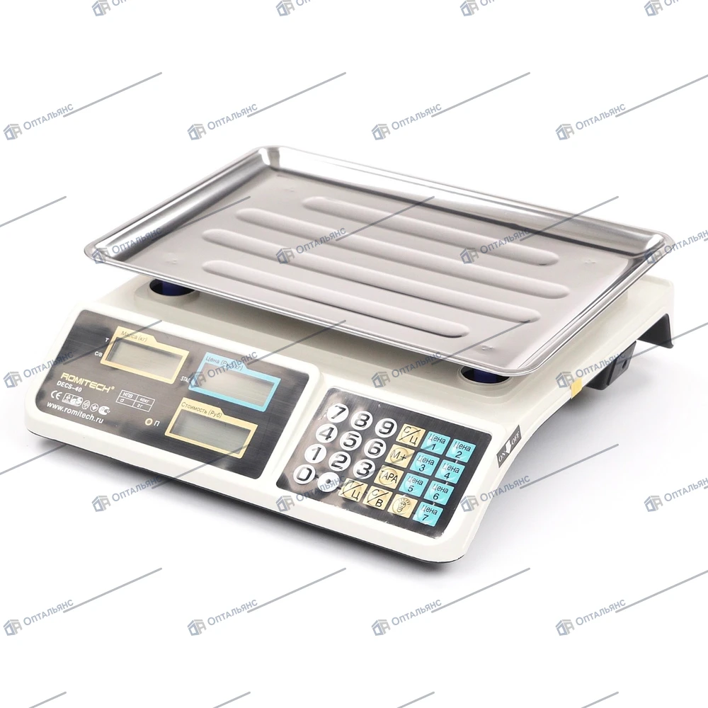 ВЕСЫ электронные DECS- 40кг 1шт.