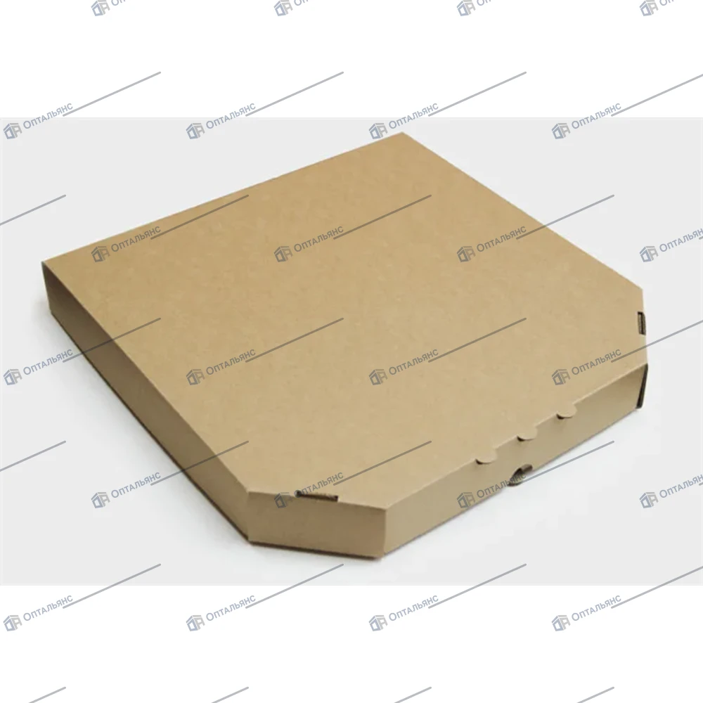 Коробки бумажные под пиццу,(330х330х45),1уп/50шт