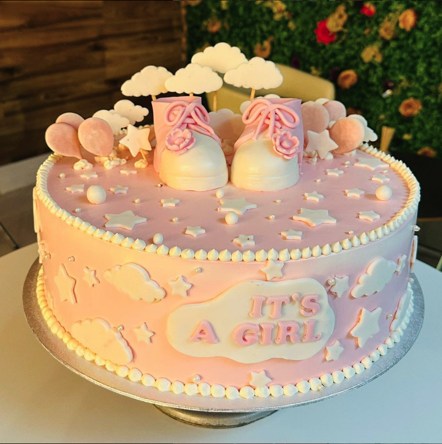 cake image of 10" / 4" (£85)