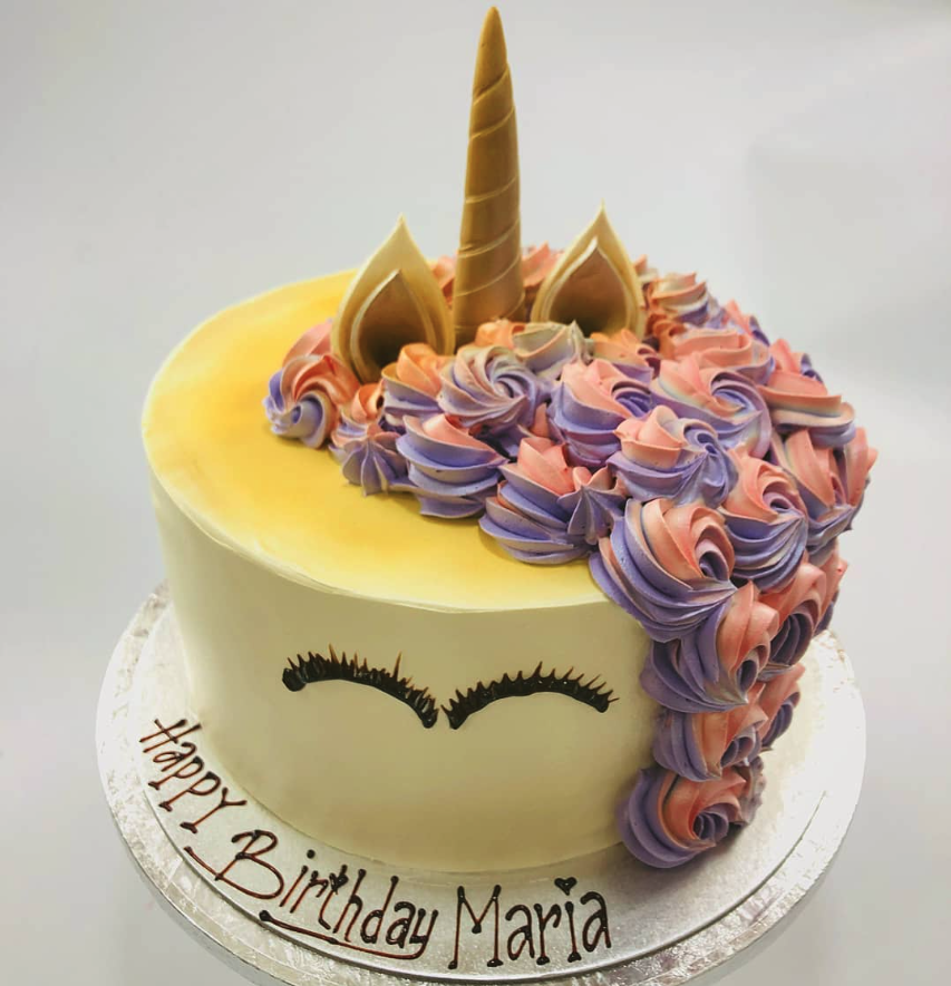 cake image of 8" / 5" (£65)