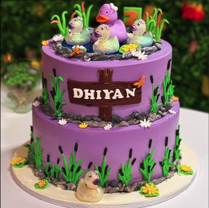cake image of 10"/4" & 8"/4" - £135