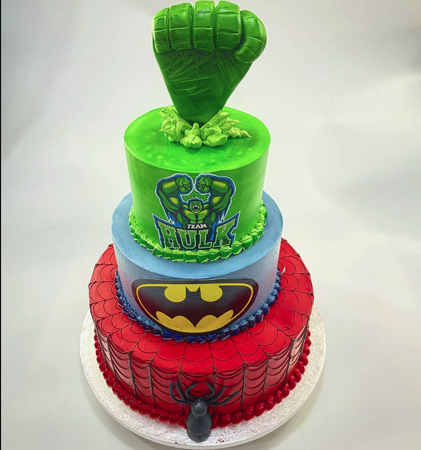 cake image of 12"/4" , 8"/4" & 6"/4"