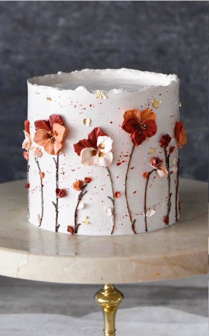 cake image of 8" / 6" (£70)