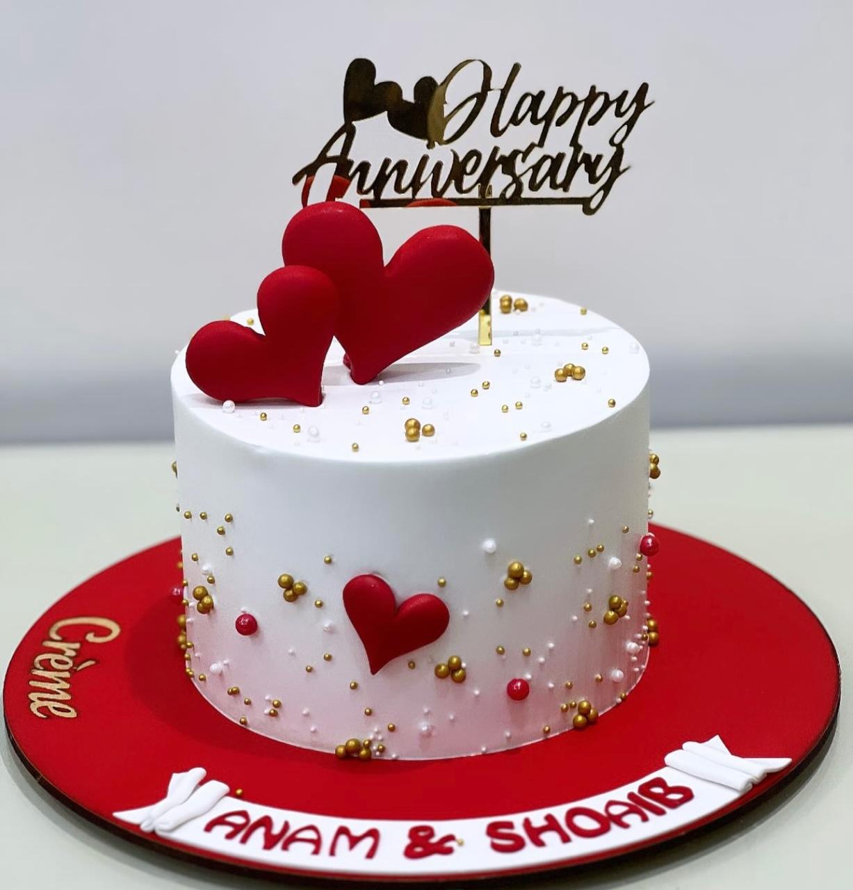 cake image of 8" / 4.5" (£45)