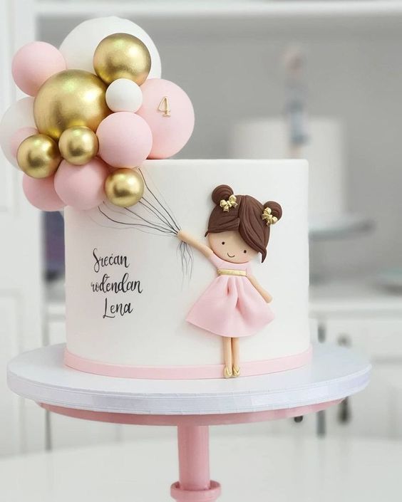 cake image of 8" / 5" Fondant (£105)