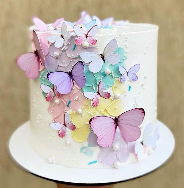 cake image of 8" / 6" (£75)
