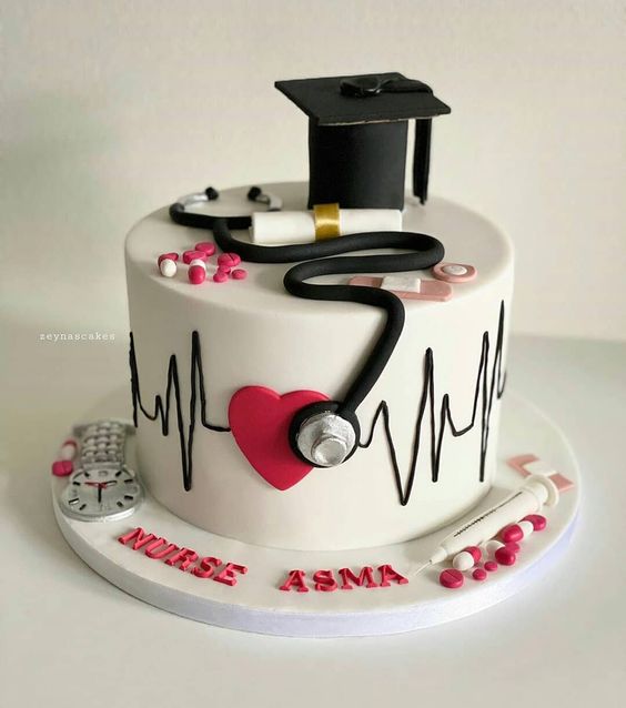 cake image of 8" / 4.5" Fondant (£95)