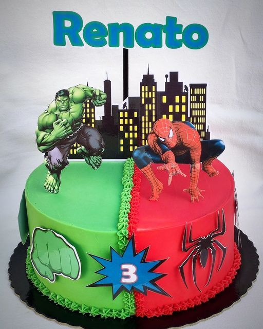 cake image of 8" / 4" (£75)