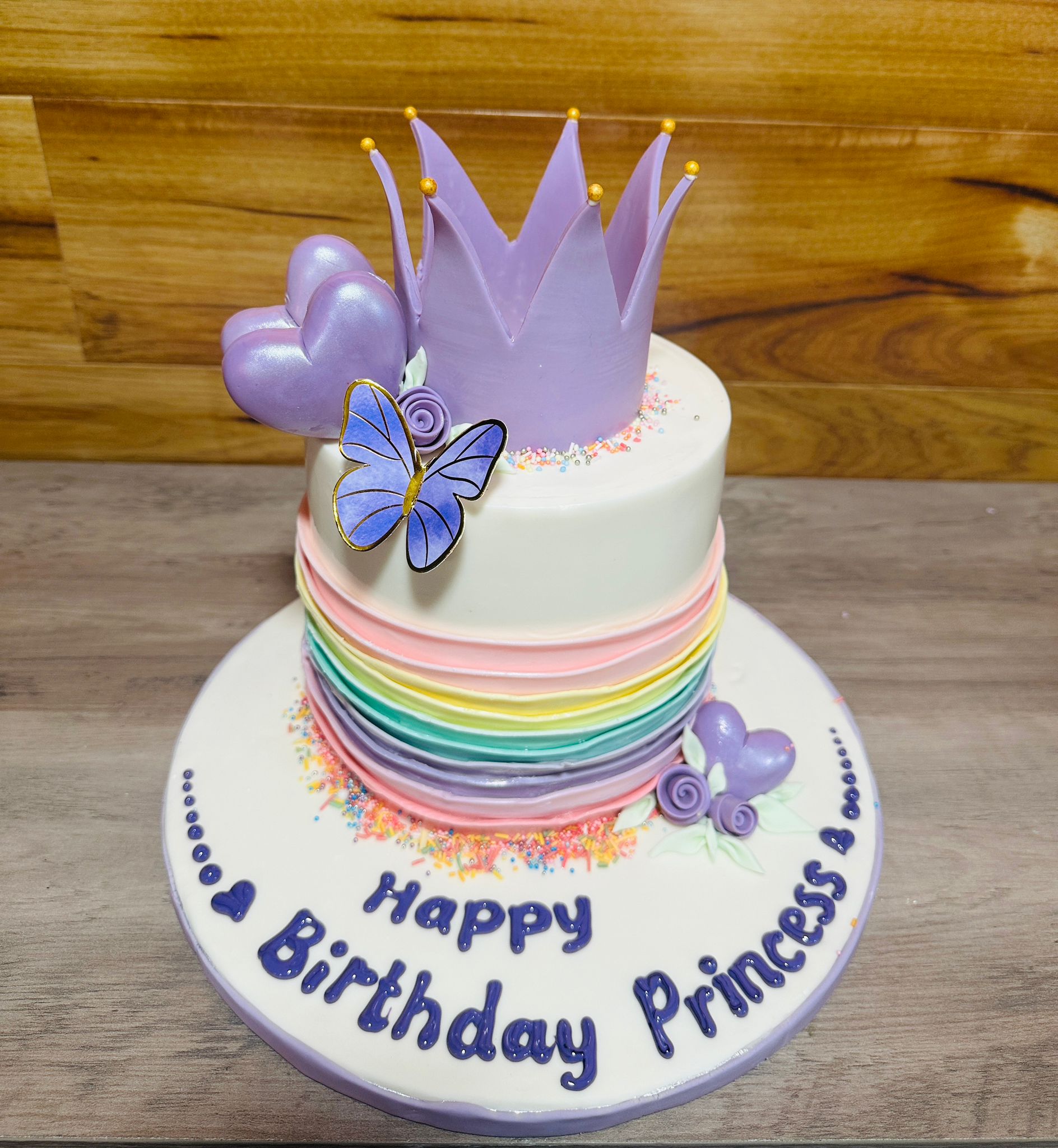 cake image of 6" / 6" (£85)