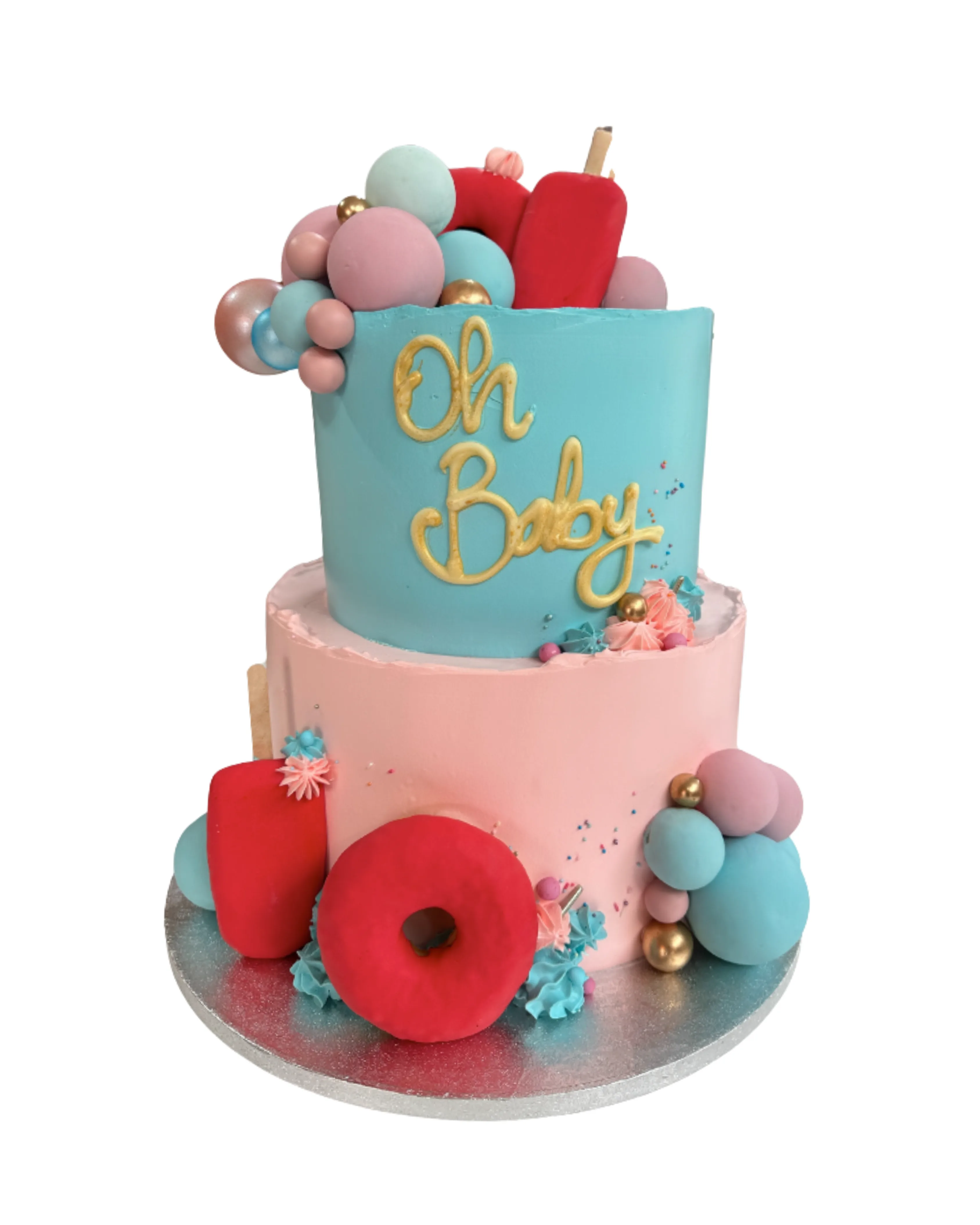 cake image of 10"/5" & 8"/5" - £145