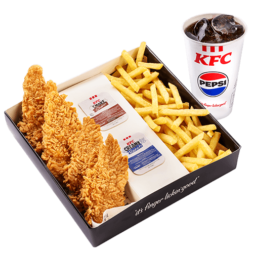 Strips Chips N' Dips