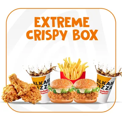 2 Zinger + 2 Crispy Fries + 2 Drinks + Fries