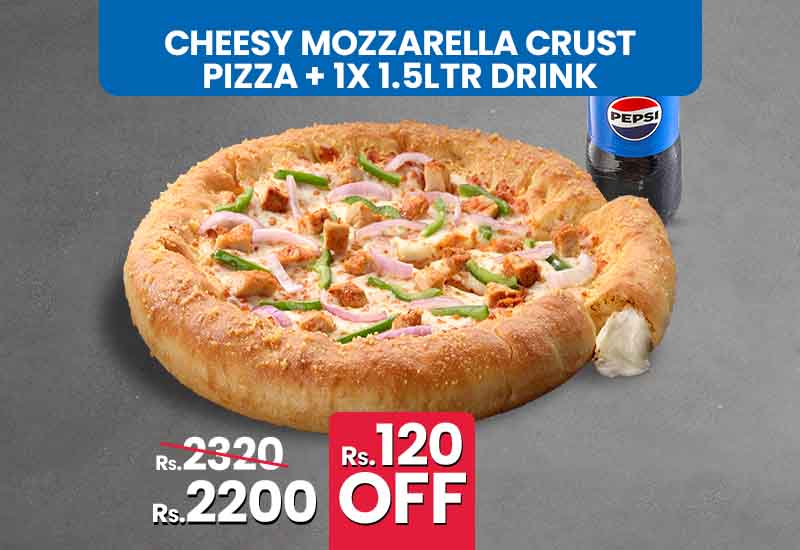 Mozzarella Stuffed Crust