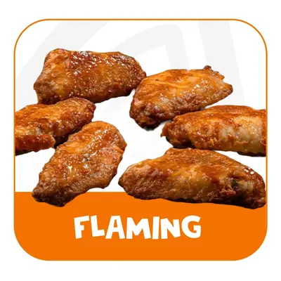 Flaming Wings 10 Pcs