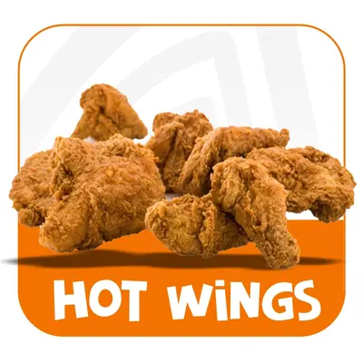 Fried & Crispy Wings 10Pcs