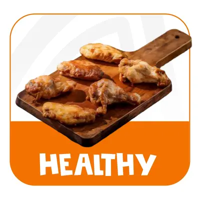 Oven Baked Wings 10 Pcs