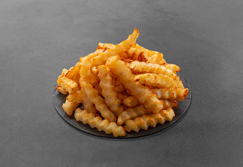 Crinkle Oven Baked Fries