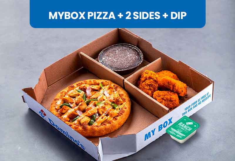 MyBox Pizza + 2 Sides