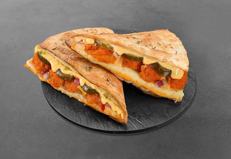 Meltz Flaming Cheese Burger