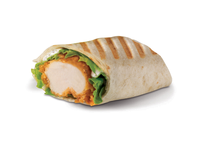 Hand-Breaded One Tender Wrap