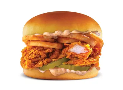 Santa Fe Curly Chicken Sandwich
