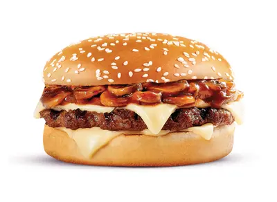 Mushroom & Swiss Burger